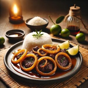 Beef steak - Bistek Tagalog